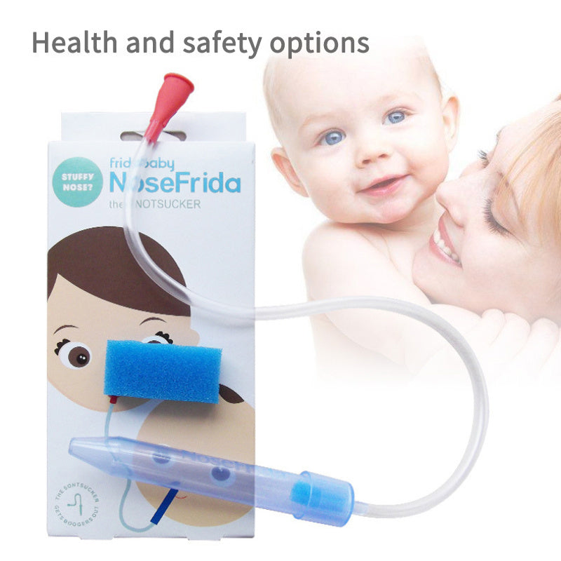 Baby Mouth Suction Nose Baby Cleaning Nose Anti-ride Nose Frida Nasal Aspirator